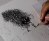 como desenhar cabelo cacheado