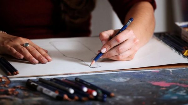 Vantagens e desvantagens de usar um lápis para desenhar