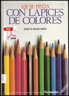 asi se pinta con lapices de colores