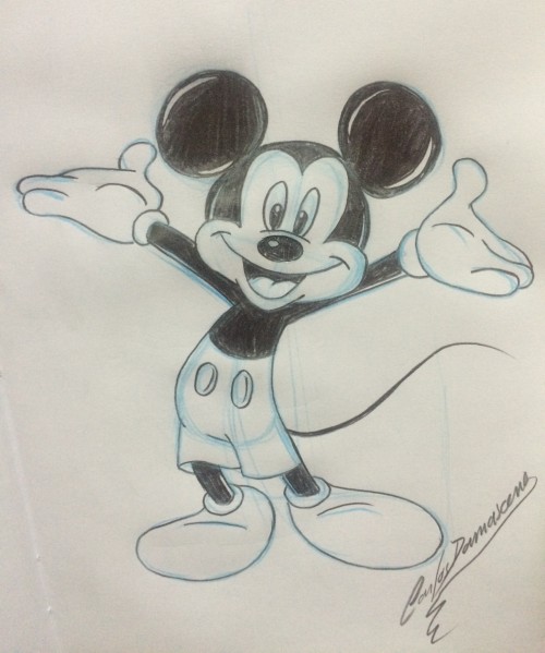 Mickey Mouse - Como Desenhar