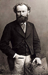 Édouard Manet fotografia por Nadar de 1874.