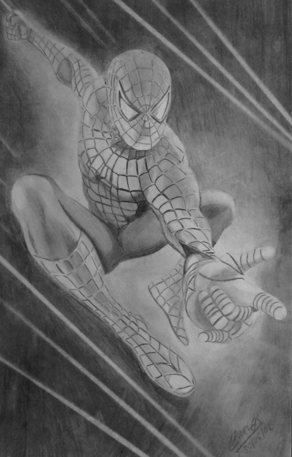 homem-aranha-em-grafite-by-carlos-damasceno-desenhos-realista-600