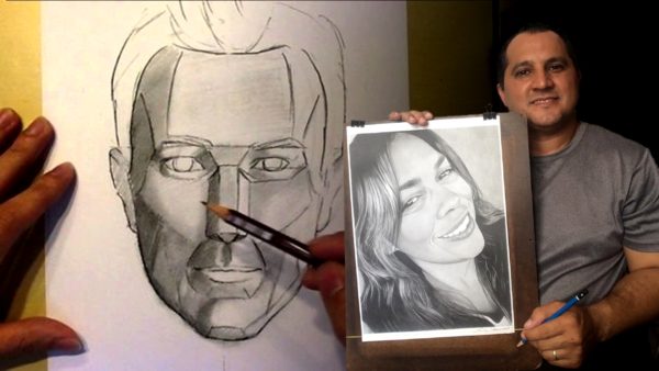 Como desenhar um retrato
