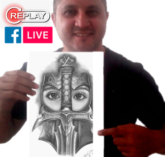 Desenho Realista: Replay da Live no Facebook (Aula Grátis)
