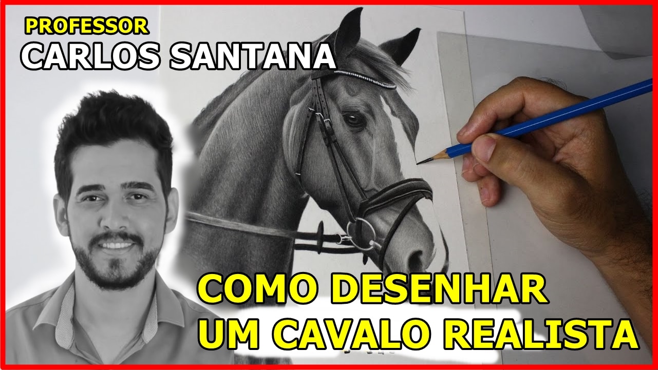 Desenhando um cavalo em 5 passos