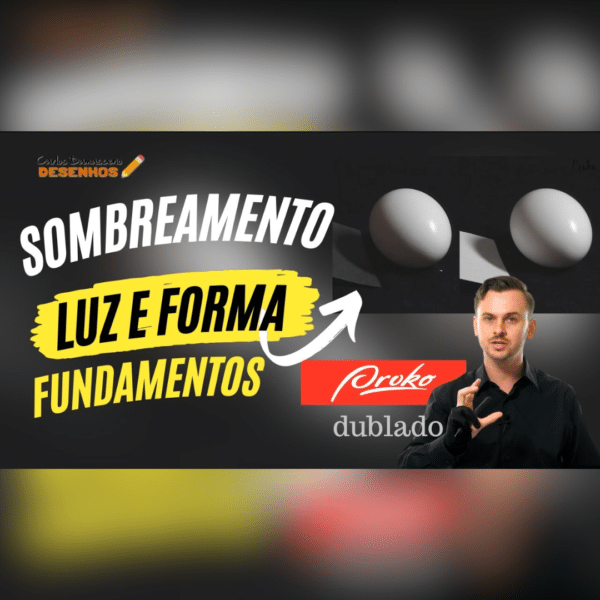 Os efeitos da luz e sombra na percepção das formas