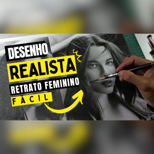 Domine a Arte do Realismo Aprenda a Desenhar Retratos Femininos Passo a Passo