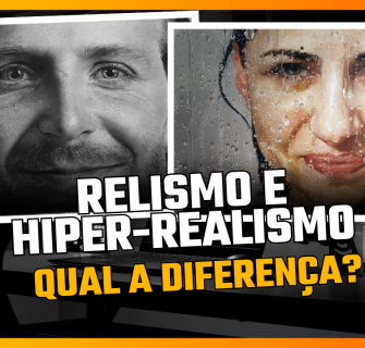 Qual a diferença entre um desenho Realista e um desenho Hiper-Realista