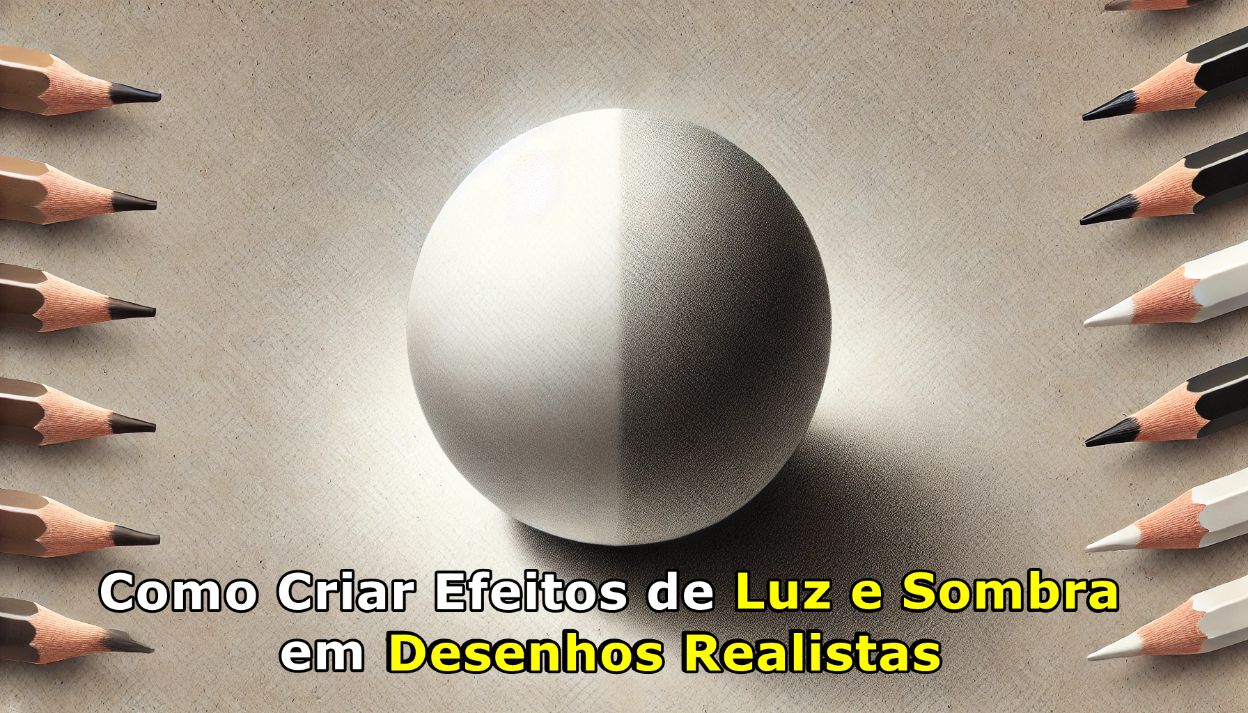 Como Criar Efeitos de Luz e Sombra em Desenhos Realistas