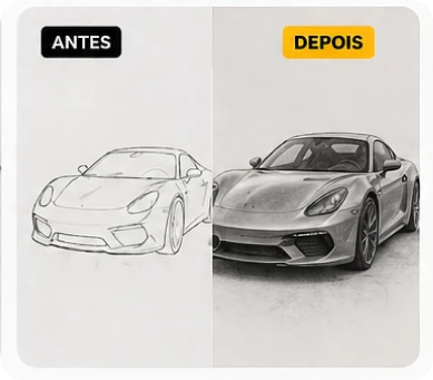 _antes e depois carro